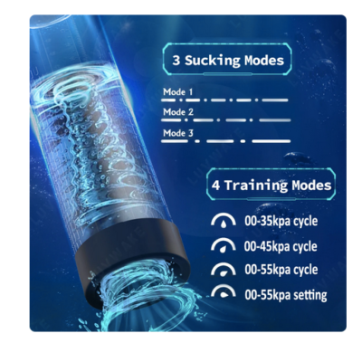 IPX7 Waterproof Electric Penis Pump Vacuum Pump Enlargement Extender  Endurance