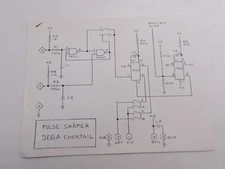 Sega- Pulse Shaper Cocktail - Schematics - NOS