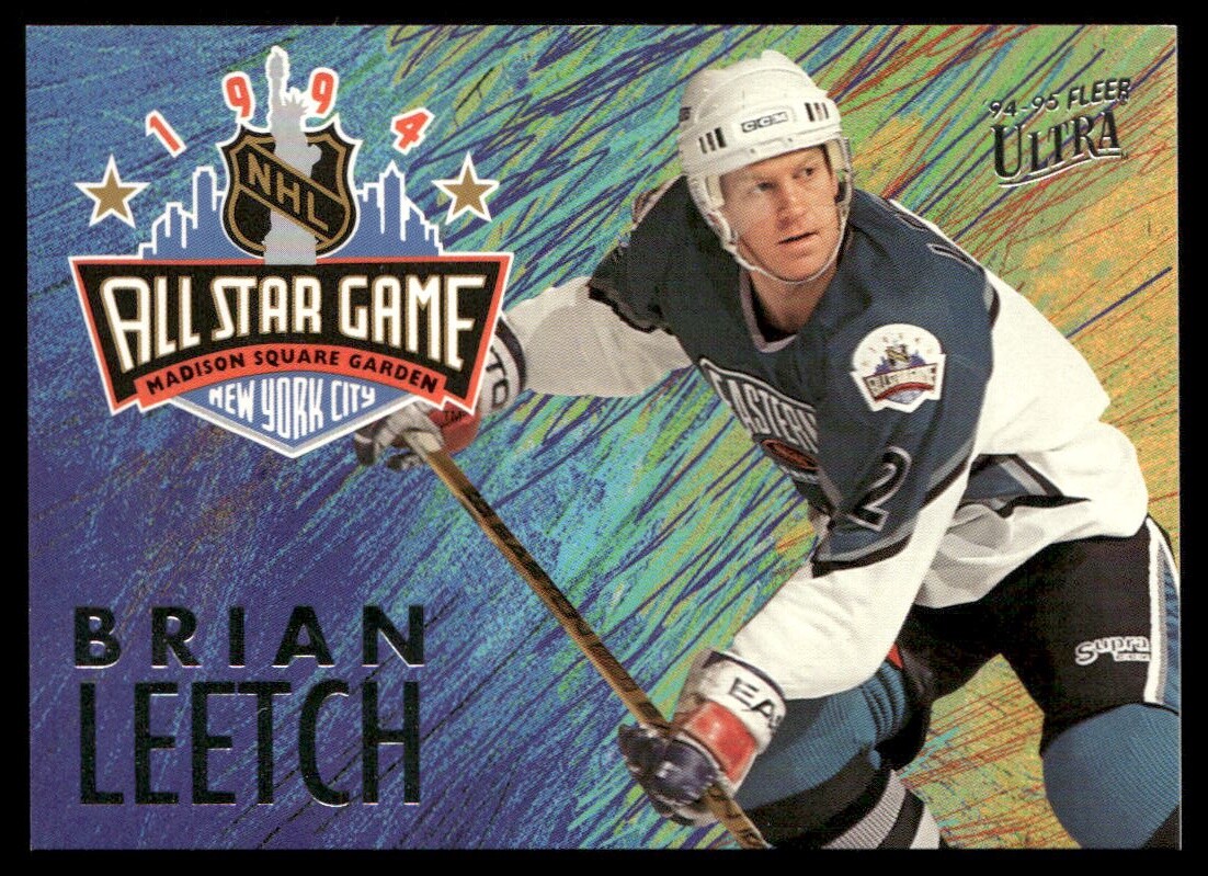 Brian Leetch 1994-95 Ultra All-Stars #2 - New York Rangers