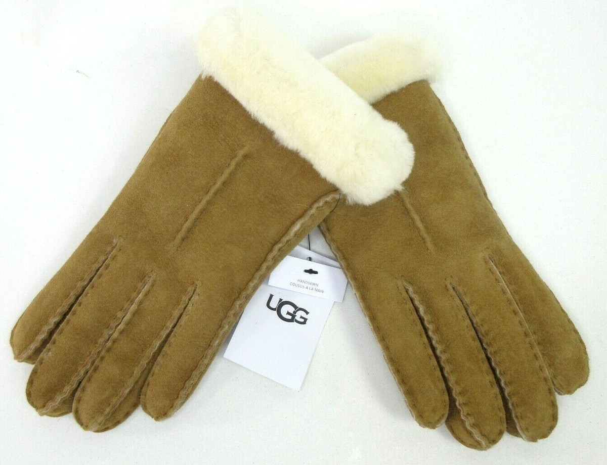 UGG アグ ミトン Sheepskin MITTENS CHESTNUT L/XL) palace ugg sheepskin mitten Chestnut | eBay