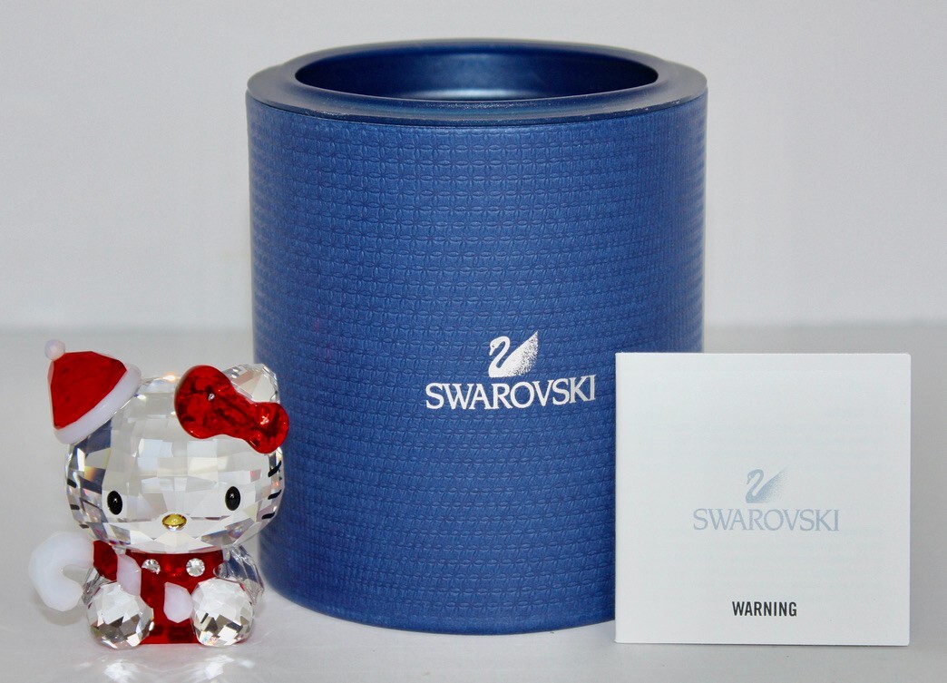 NIB Rare Swarovski Hello Kitty Santa Holiday 2012 Limited NIB Rare Swarovski Hello Kitty Santa Holiday 2012 Limited
