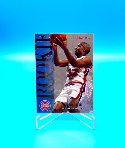 1994-95 NBA Hoops🔥Grant Hill🔥ROOKIE CARD! 🤩 DETROIT PISTONS! #322 - Picture 2 of 4