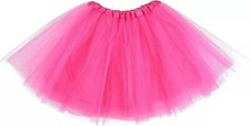 UK KID GIRL Tutu Skirt Ballet Dance Fancy Dress School Party Petticoat Costume