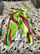 fashion nova it's the halter for me midi dress d10768 size s(LED4)