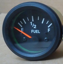 Universal Fuel Gauge For Car Trucks Tractors Bus 10 Ohms Empty 180 Ohms Full