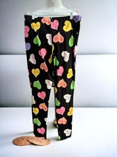 C Est. 1946 ladies Valentine themed fleece black loungewear pants New Medium