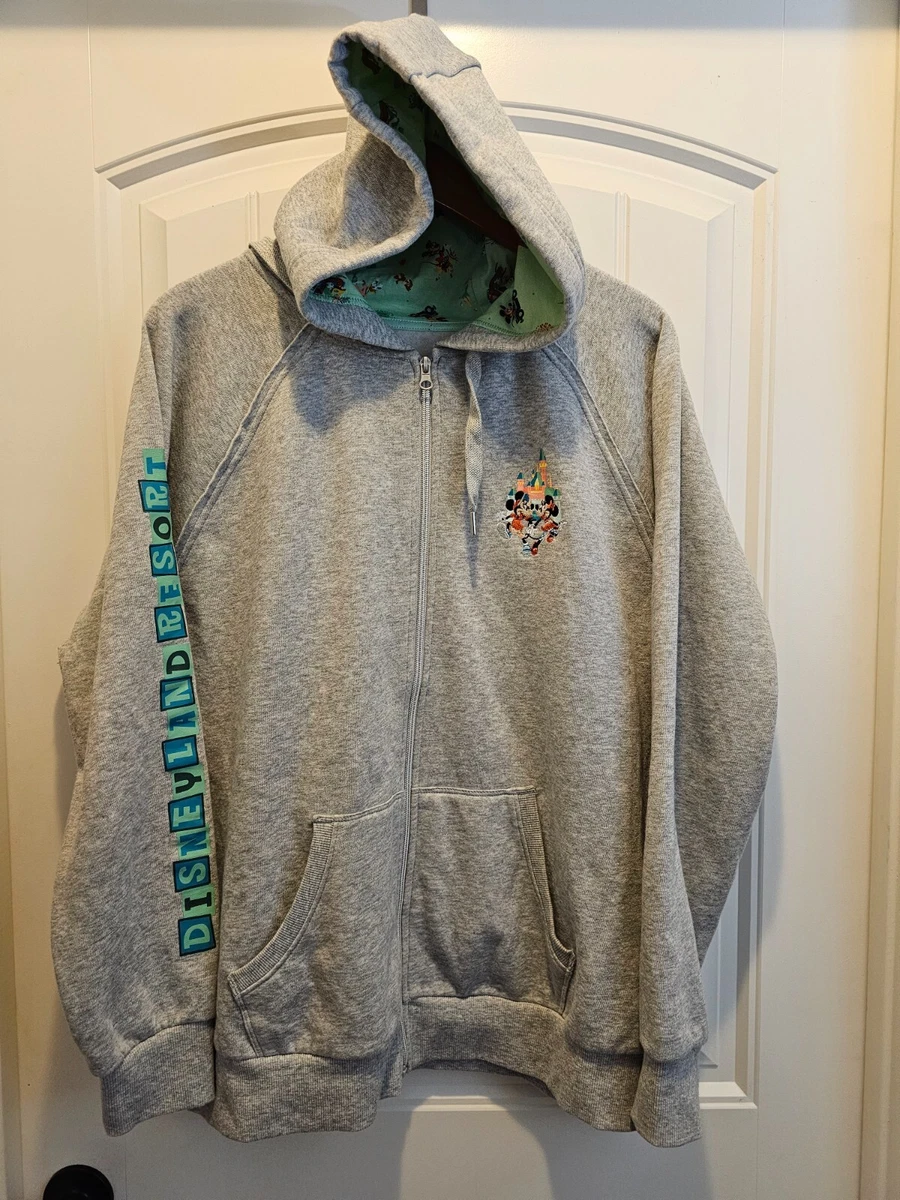 Disneyland zip shop up hoodie