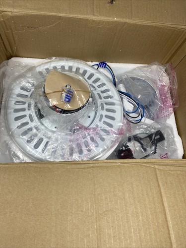 Seasons TerraBrisa 42” Ceiling Fan 4 Blades White 269061 New In Open Box - Picture 6 of 6