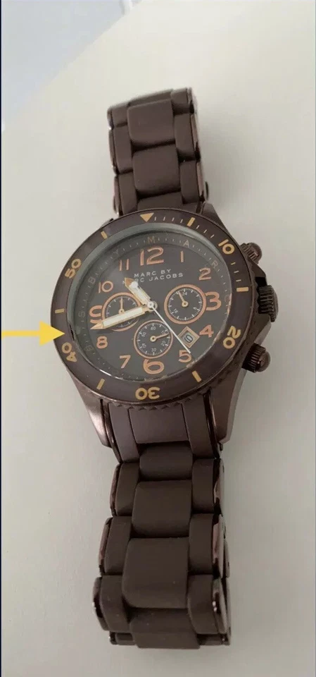 Reloj MARC BY MARC JACOBS redondo chocolate para hombre/mujer Foto 2 de 4