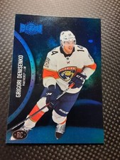 2021/22 UD Metal Universe Hockey BLUE Parallel ROOKIE Card 153 GRIGORI DENISENKO