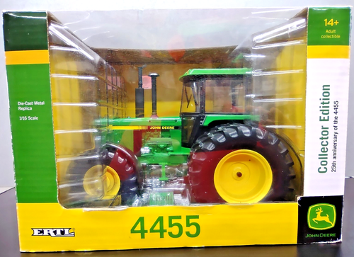 ERTL JOHN DEERE 4455 COLLECTOR EDITION 25TH ANNIVERSARY 1/16 DIECAST TRACTOR