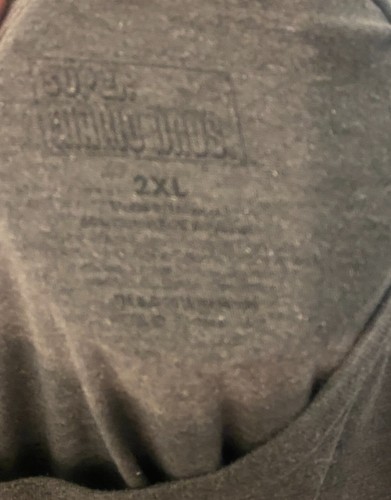 Super Mario Bros Vintage-Style Gray Tee 2XL | Nintendo Gamer Shirt Retro Look - Picture 3 of 3