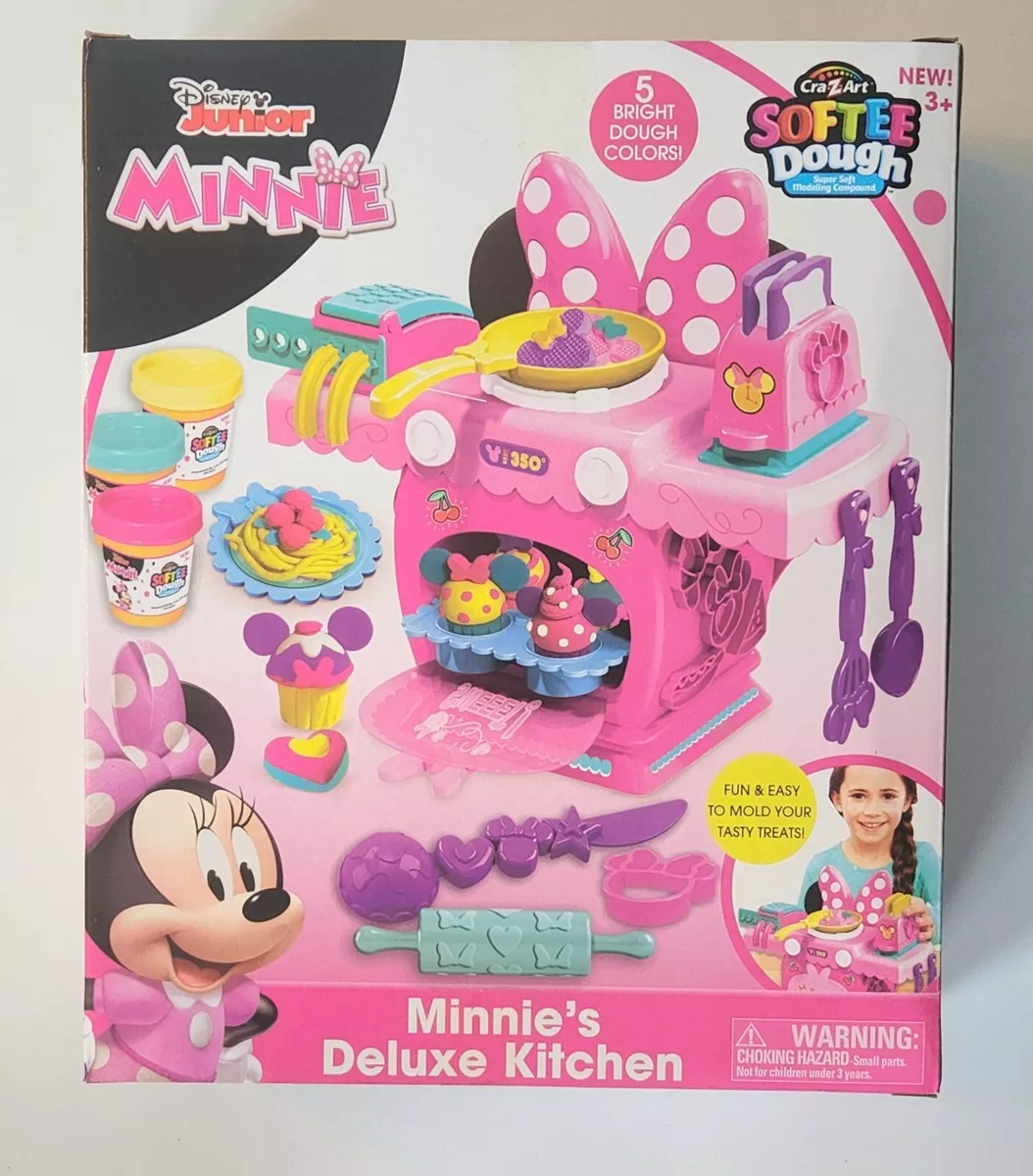 DISNEY Cra Z Art Disney Junior Minnie Mouse Deluxe Kitchen Set