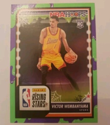 2023-24 Victor Wembanyama Haunted Hoops Rising Stars Green Slime