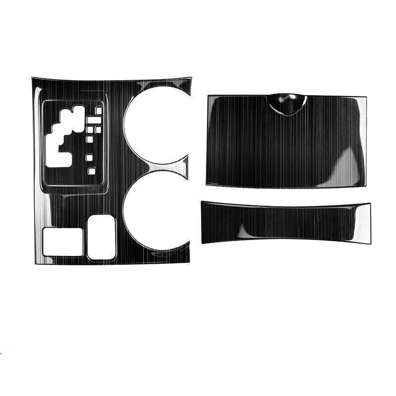 For Toyota Highlander 2008-13 Steel Central Console Gear Shift Panel Trim Cover - Image 3 of 4