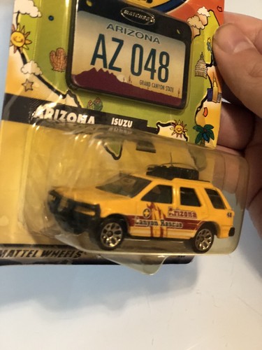 Matchbox Auto Isuzu Rodeo Across America 50° Compleanno Arizona Confezione Danneggiata - Foto 5 di 9