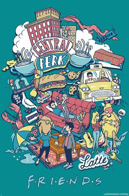 Friends 30th - Latte - Poster