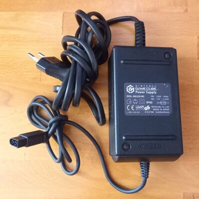 Original Nintendo Gamecube Netzteil   DOL-002(EUR)   NGC Stromkabel Power Supply