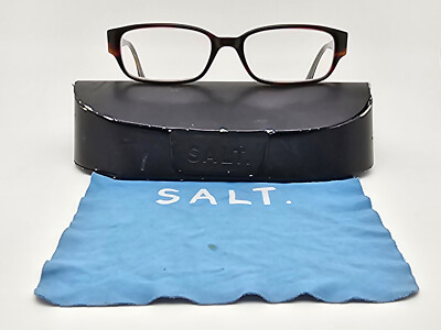 Salt Optics Dirk Tweed Moss Eyeglasses Frame w/ Case Japan 52 - Main Image