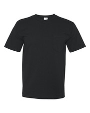 Bayside 5070 Unisex USA-Made Midweight Pocket T-Shirt