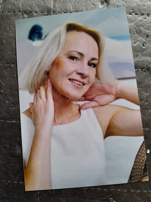 #24° JUNGE OMI CHANTAL° EROTISCHE-FOTOSAMMLUNG ° 6 FOTOs 10x15 °