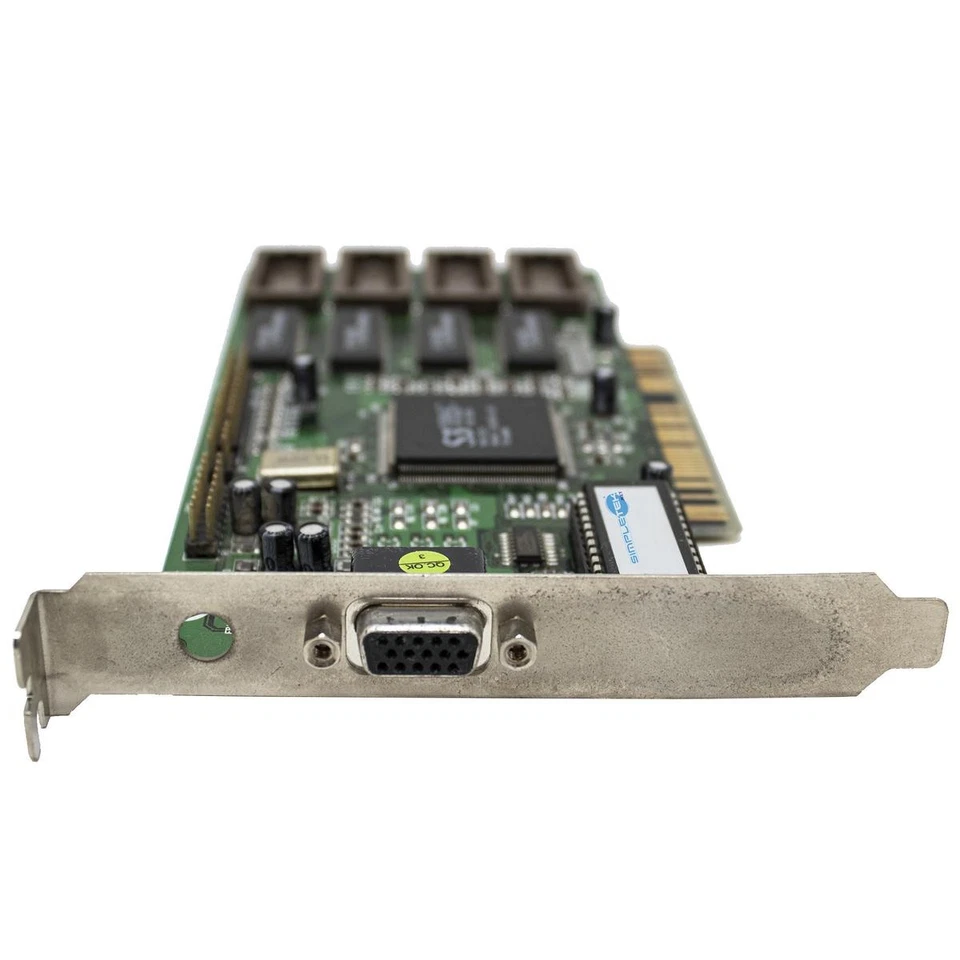 Virge Video Card 2MB PCI 32 Bit N1C3BD 86C325 VGA D-Sub Graphics Windows 95 - Image 3 of 4