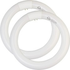FC8T9 CW 22W Cool White Circular Fluorescent Light Bulb Round T9 22 Watt