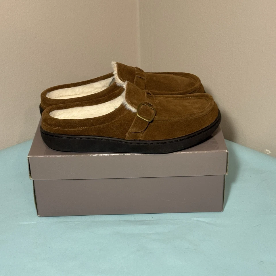 Zapatillas sin cordones de gamuza DANIEL GREEN LEILA castaño talla 8 N Foto 2 de 4