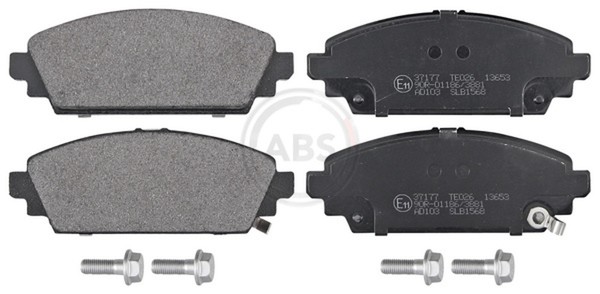 Bremsbelagsatz Scheibenbremse A.B.S. 37177 FüR CK EU Honda Civic CH EP CG CL 6 7-image