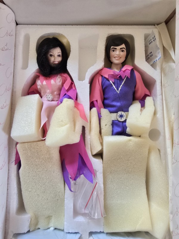 Donny + Marie Osmond Through The Years Fine Porcelain  Dolls NIB Lmtd. Ed. 16841