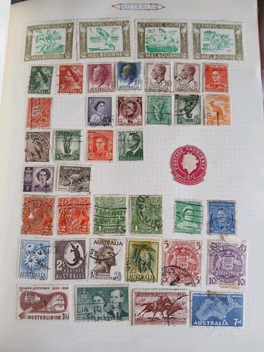 SG Senator Album Worldwide Stamp Collection (GB, China, USA etc) - 第 19/24 張圖片
