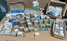 HUGE LOT Weidmuller DIN Rail Mount Terminal Block & End Plate WK4/U WDU 2.5 4 10