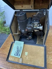 Vintage Bell & Howell 16mm Motion Picture Projector Model JL with Book & Case