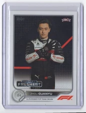 2022 Topps Formula 1 Zhou Guanyu Alfa Romeo Racing Orlen #200