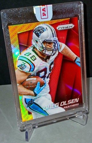 🔥GREG OLSEN🔥2014 Panini Prizm - PANINI LOGO HOLO Prizm SSP Panthers - SEALED - Bild 3 von 6