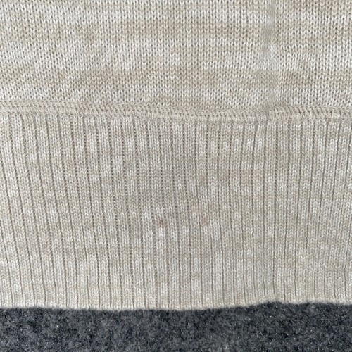 Crewcuts sweater boys size 12 Beige Blue Hoodie Knit Preppy Casual School - Picture 9 of 10