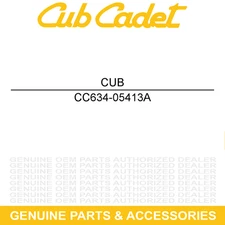 CUB CADET 634-05413A Wheel Assembly 11 X 4 5 Simi Pne X Pro HW354 HW348 HW336