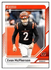Evan McPherson 2024 Donruss #264 Cincinnati Bengals Football Card *302