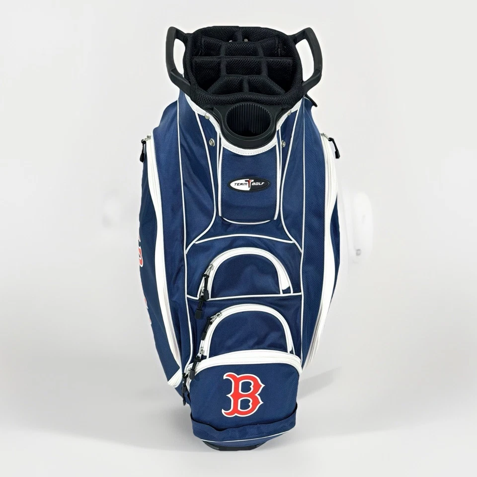Nueva bolsa de carrito de golf Boston Red Sox Team con licencia MLB azul divisor de 14 vías | ¡¡Como nueva!!! Foto 3 de 4