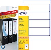Avery Zweckform OrdnerrüCken Etiketten 59 X 192 Mm Weiß 120 Etiketten