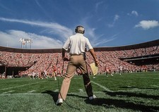 George Seifert Head Coach San Francisco 49ers watches from the sid- Old Photo 1
