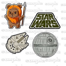 Disney Star Wars Story 4 pc vld Premade Scrapbook Page Paper Piece die cut