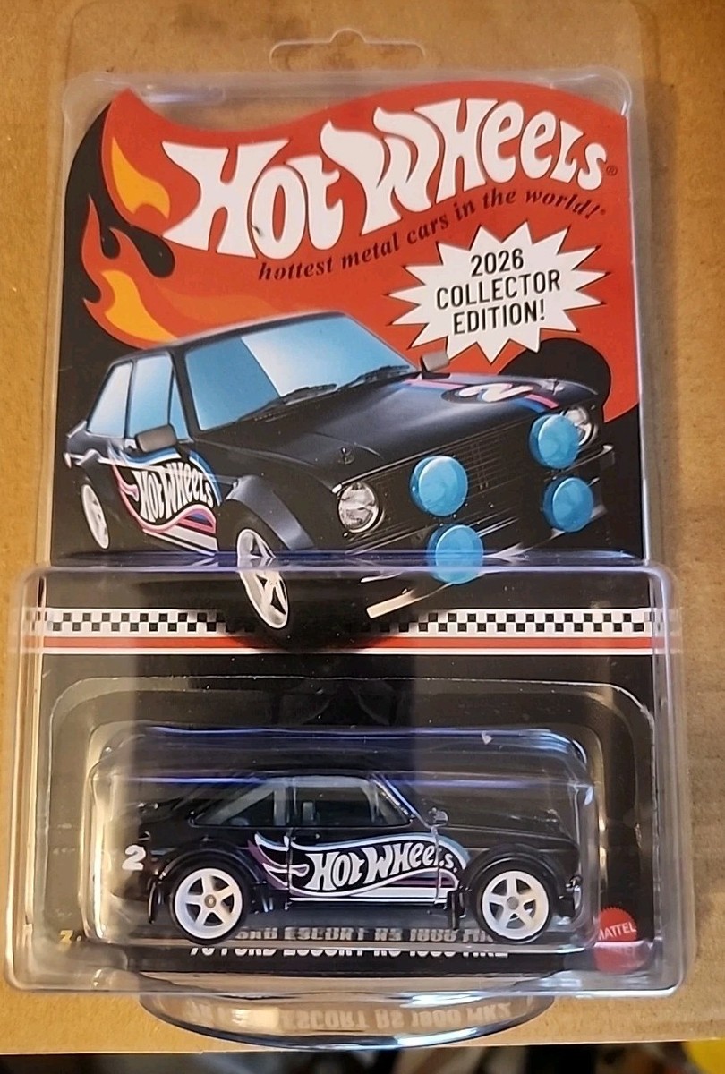 2026 Hot Wheels Collectors Edition 1978 Ford Escort RS 1800 MK2