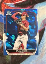 2023 Bowman Chrome Sapphire Edition - Prospects Image Variation Druw Jones...