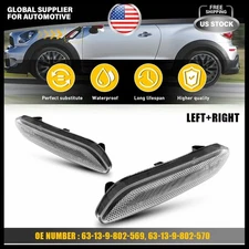 Clear Lens Side Repeater Light Reflector For 2011-2016 MINI Cooper R61 Paceman