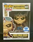 Funko Pop Rocks Iron Maiden Aces High Eddie #437 Funko shop Exclusive
