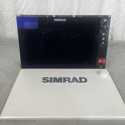 Simrad NSS12 Evo2 12'' Touchscreen MFD Chartplotter Fishfinder FOR PARTS CRACKED