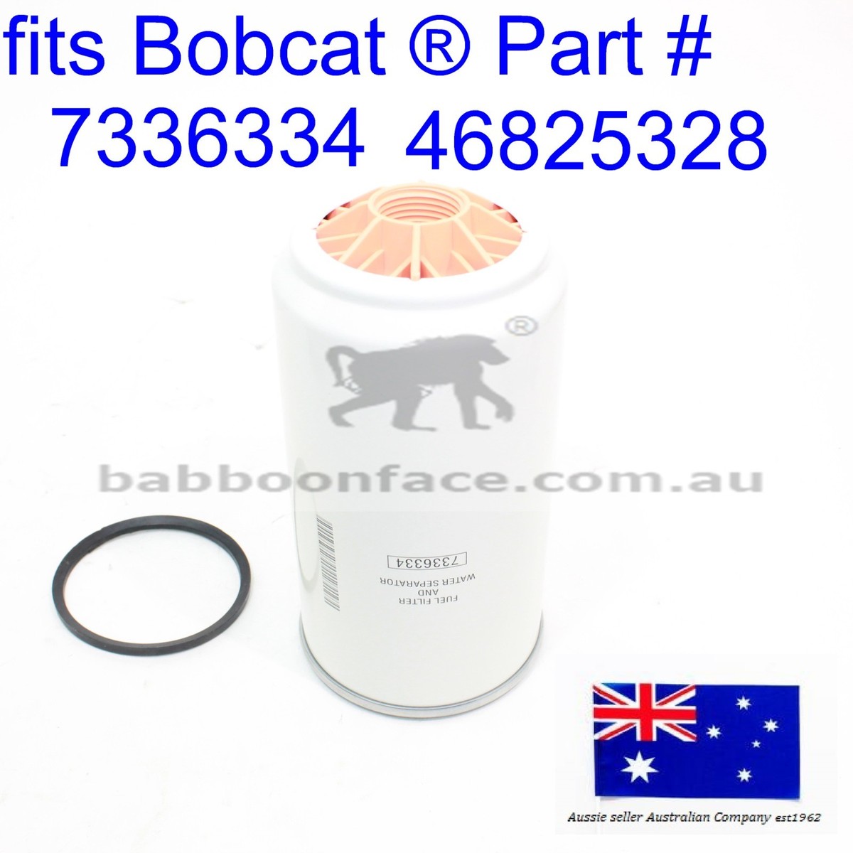 for Bobcat Fuel Filter Water Separator 7336334 TL519 TL619 TL723