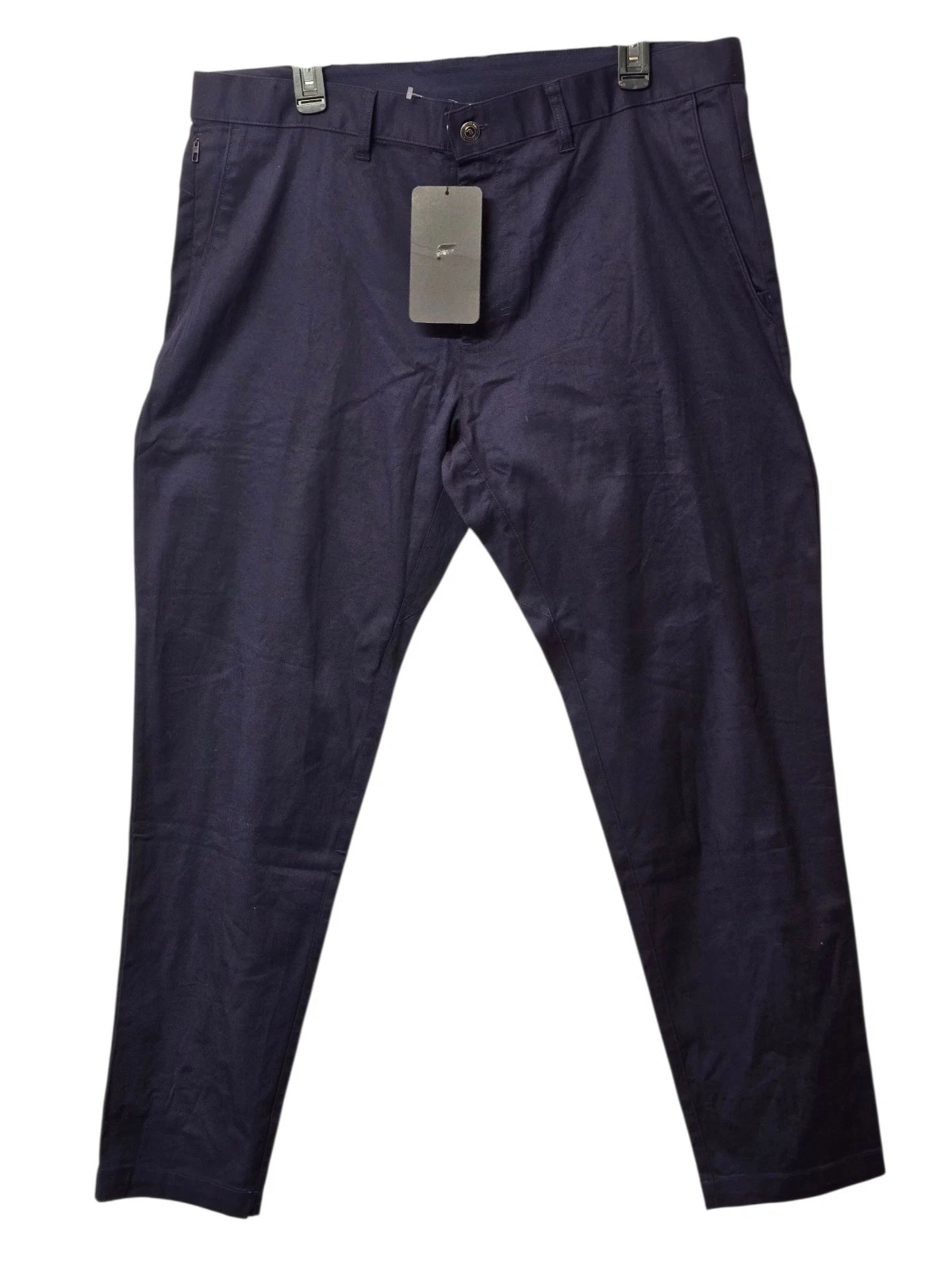 NWT Fabletics Blue Navy Pants Classic Fit Stretch Men’s Size 38x32 Phone Pocket