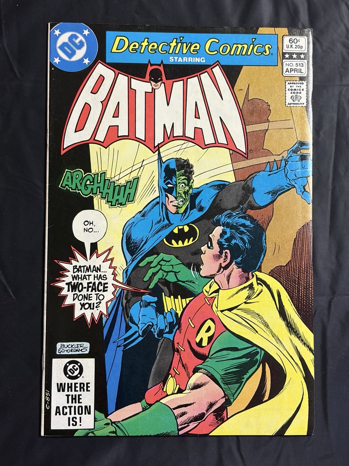 Detective Comics #513 (1982 Batman Bronze Age DC Comics)
